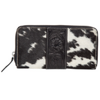 Lola – Genuine Cowhide and Tooled Leather Wallet
