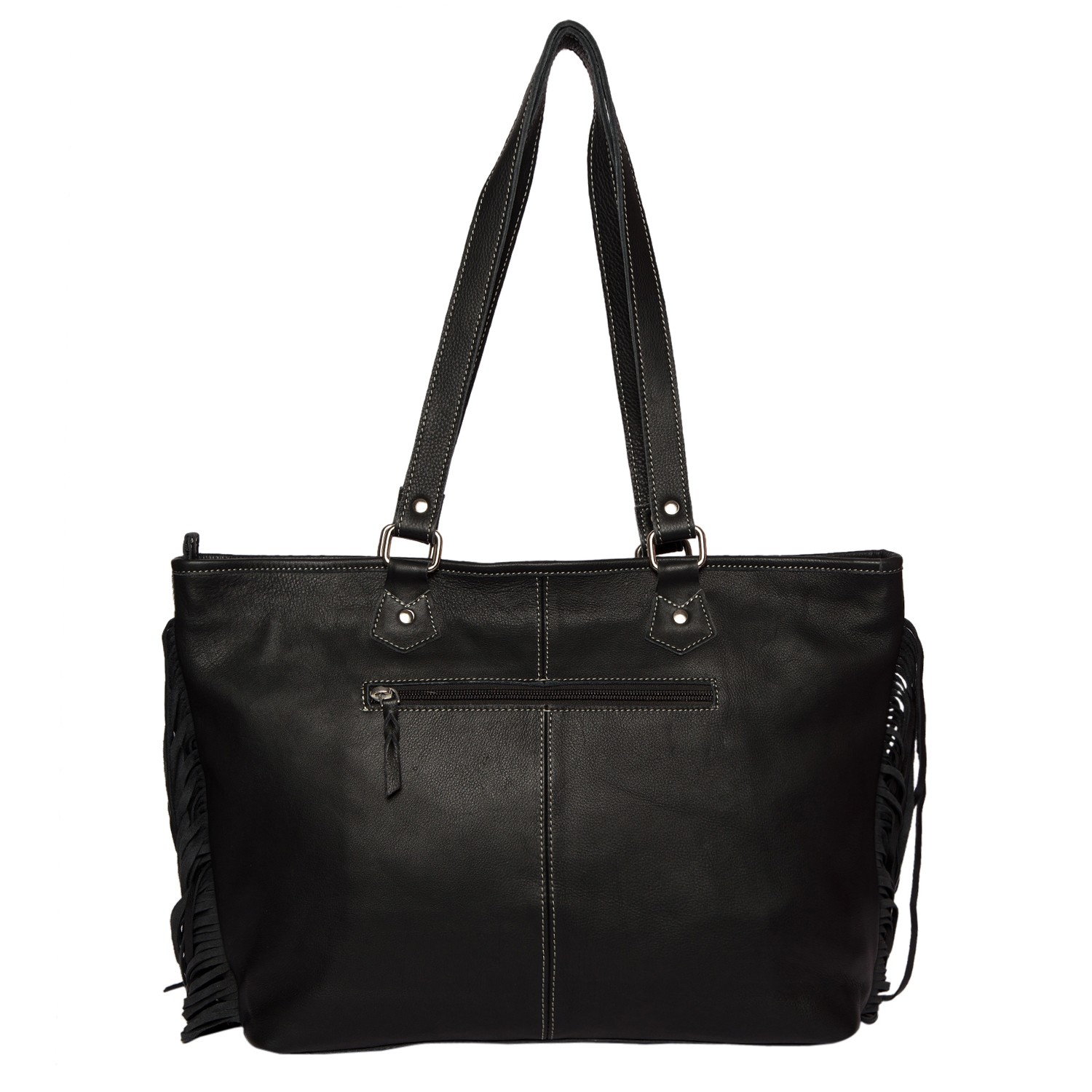 Pauline – Genuine Leather and Cowhide Tote Bag