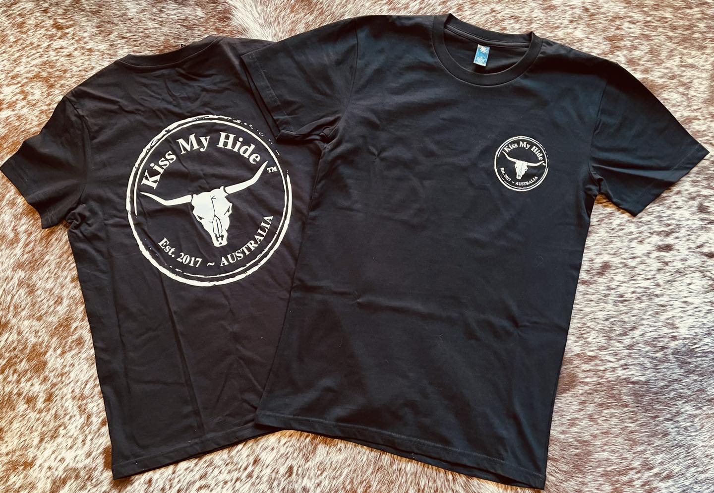 Classic KMH Black T-Shirt - 2024 LOGO