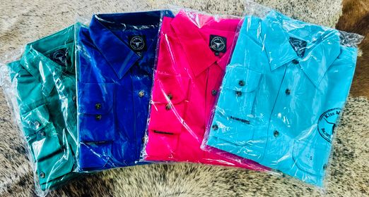 Men’s 2024 Logo Full Button Work Shirt