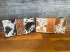 Lola – Genuine Cowhide and Tooled Leather Wallet