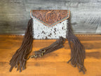 Luci – Genuine tooled Leather and Cowhide Bag