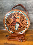 Barrel Racer – Genuine Leather Canteen Bag