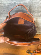 Barrel Racer – Genuine Leather Canteen Bag