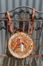 Barrel Racer – Genuine Leather Canteen Bag