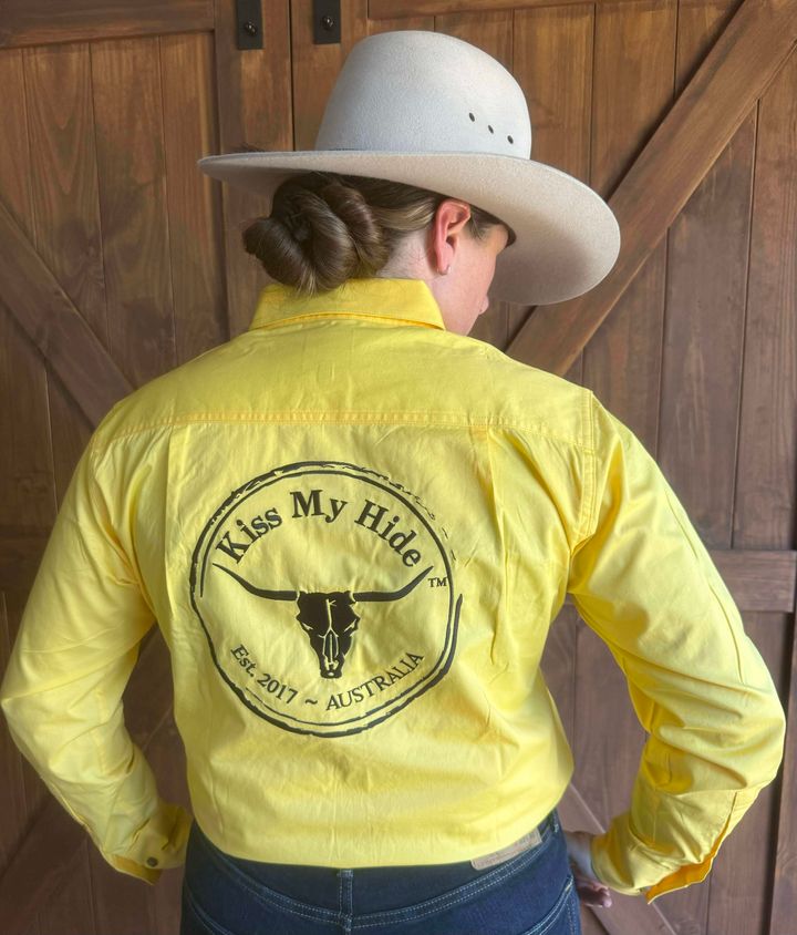 Women’s Full Button Work Shirt -  2024 LOGO