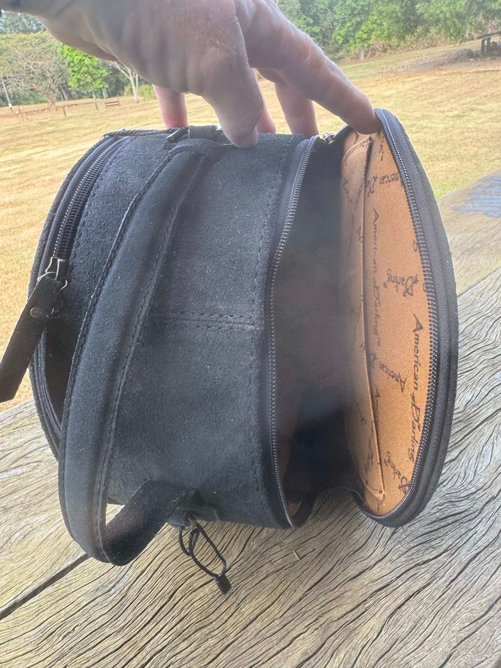 Rihanna – Genuine Suede Leather Canteen Bag