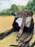Carmen – Genuine Cowhide and Tooled Leather Bag