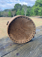 Bethank - Genuine Sueded Leather Canteen Bag