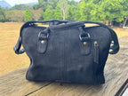 Sammy – Genuine Suede Leather Mini Duffle Bag