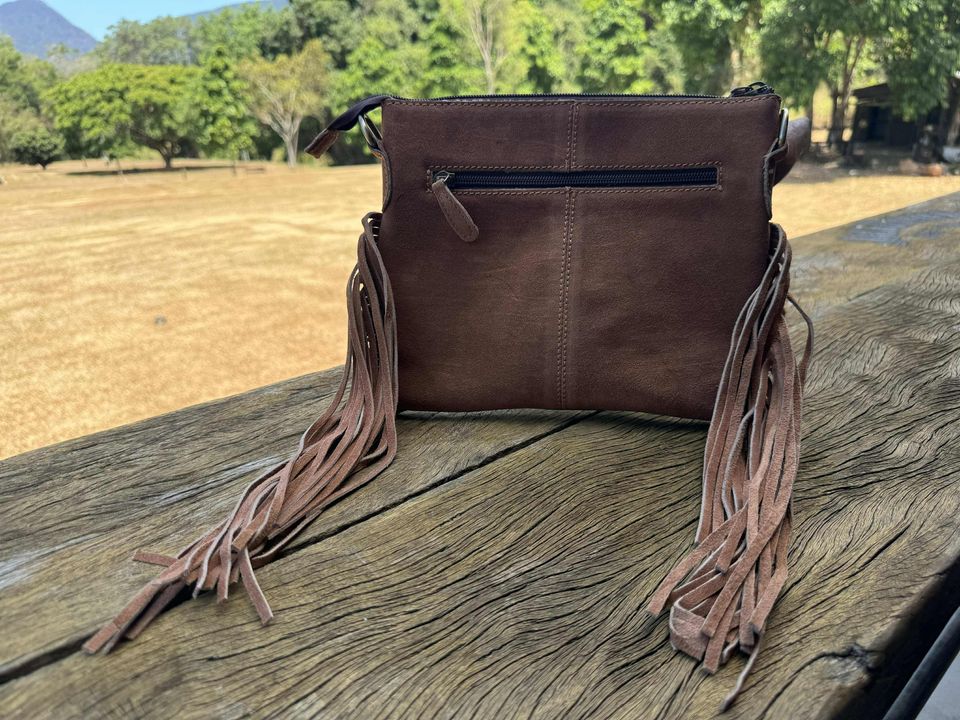 Helen – Genuine Suede Leather Handbag