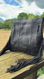 Jazz – Genuine Tooled Leather and Saddle Blanket Bag