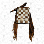 Athena – Genuine Cowhide Patchwork Leather Bag