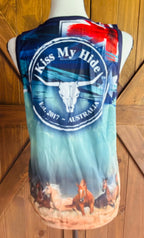 Adult "HORSES" Design Singlet - 2024 Logo
