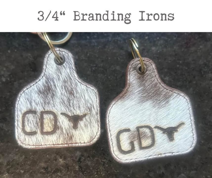 Cowhide "Cattle Ear" Tag