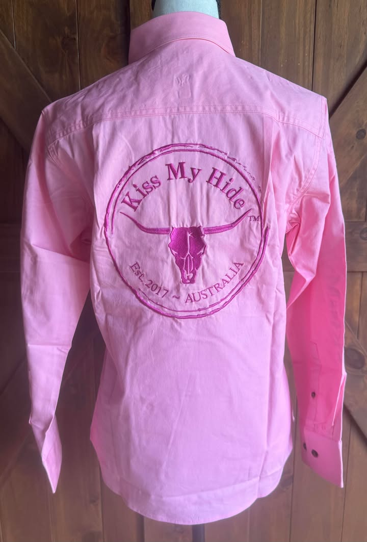 Women's Half Button Work Shirt - 2024 LOGO