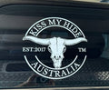 KMH Round Car Decal - 38cm