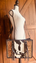 Sommer – Genuine Leather and Cowhide Tote Bag