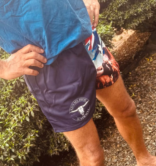 Adult "CATTLE" Rugby Shorts