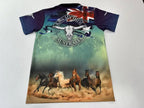 Kids "HORSES" Polo Shirt