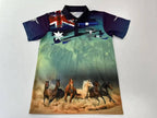 Adult "HORSES" Polo Shirt