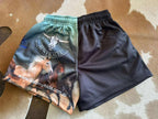 Kids "HORSES" Rugby Shorts