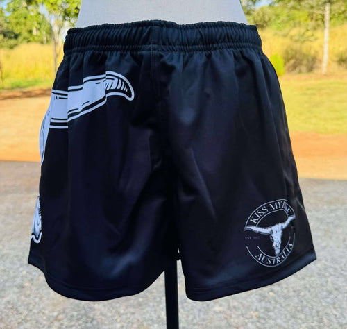 Adult "WHITE BULL" Rugby Shorts