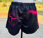 Adult "PINK BULL" Rugby Shorts