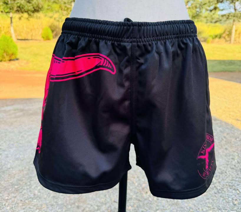 Adult "PINK BULL" Rugby Shorts