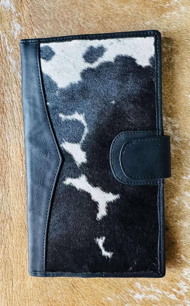 Michelle – Genuine Cowhide and Leather Wallet