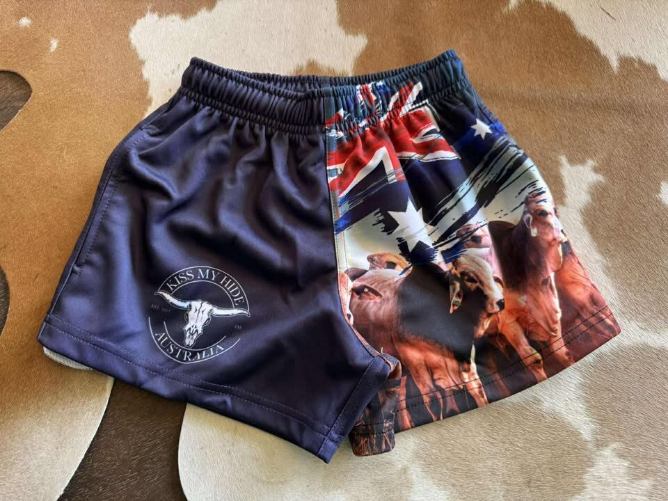 Kids "CATTLE" Rugby Shorts