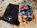 Adult "HORSES" Rugby Shorts
