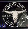 New Logo White Car Decal LGE