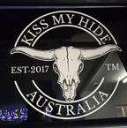 New Logo White Car Decal LGE