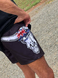 Adult "AUSSIE BULL" Rugby Shorts
