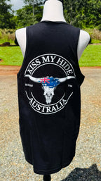 Men's "Aussie Bull" Cotton Singlet