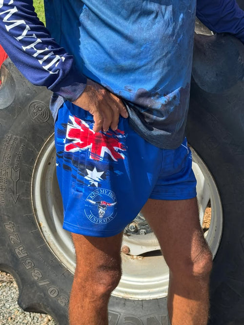Adult "PATRIOT" Rugby Shorts