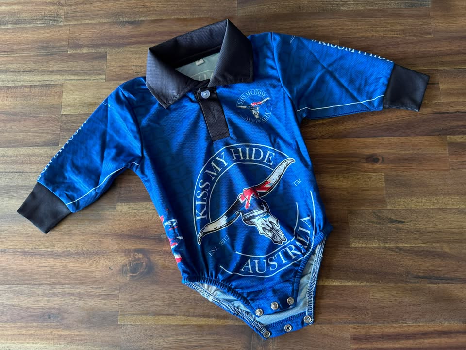 Little Tacker Fishing Romper - "PATRIOT" Design