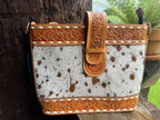 Maracay – Genuine Cowhide and Tooled Leather Bag