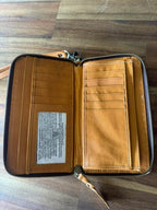 Marsala – Genuine Cowhide and Leather Inlay Wallet