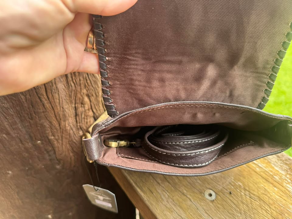 Catania – Genuine Cowhide and Leather Inlay Bag