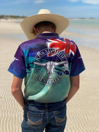 Kids "HORSES" Polo Shirt