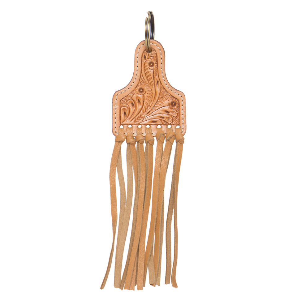Napa – Genuine Tooled Leather Keychain