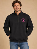 KMH Half Zip Jumper - Pink