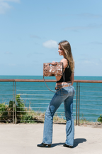 Messina – Genuine Cowhide and Leather inlay Bag