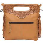 Celine – Genuine Cowhide and Tooled Leather Bag