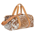 Bella – Genuine Leather Cowhide Duffel Bag