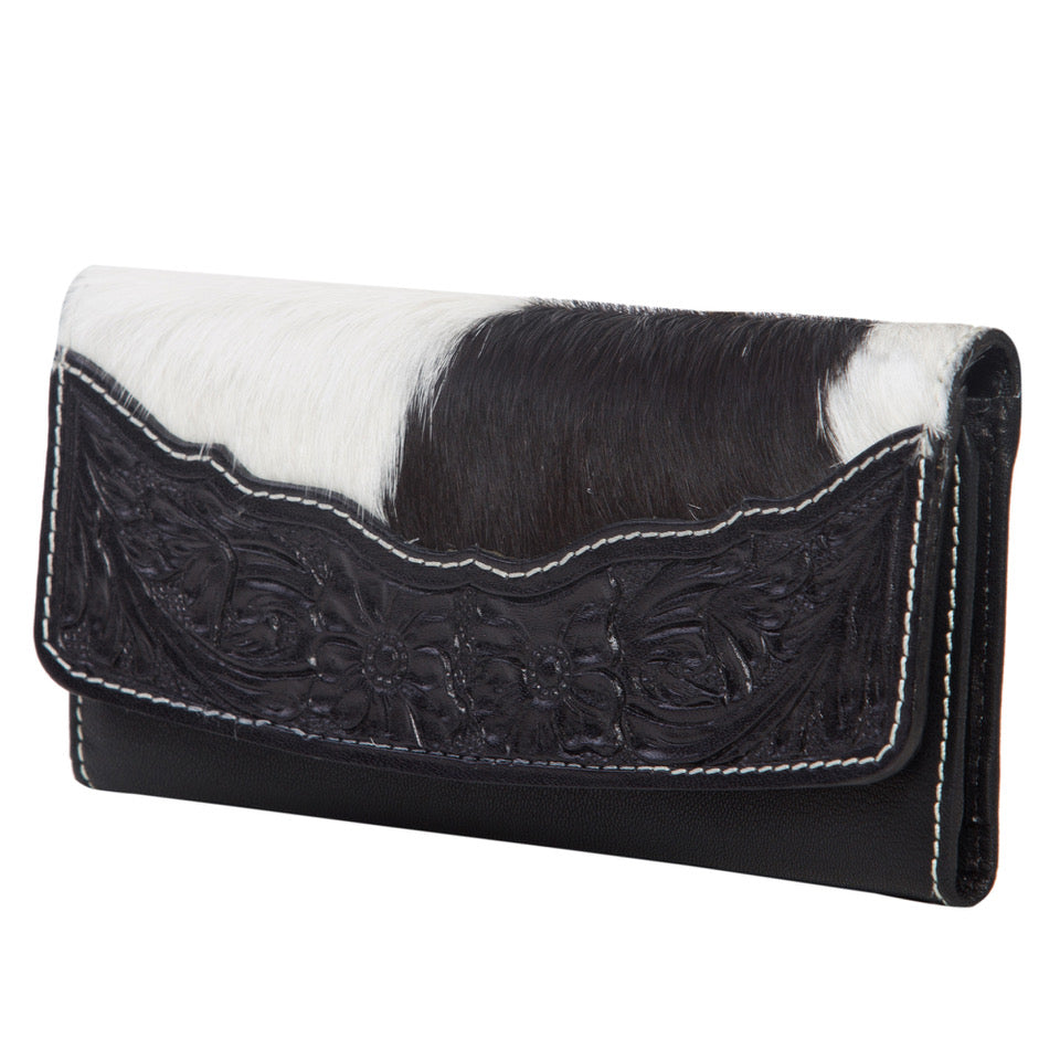 Ariel – Genuine Leather and Cowhide Wallet