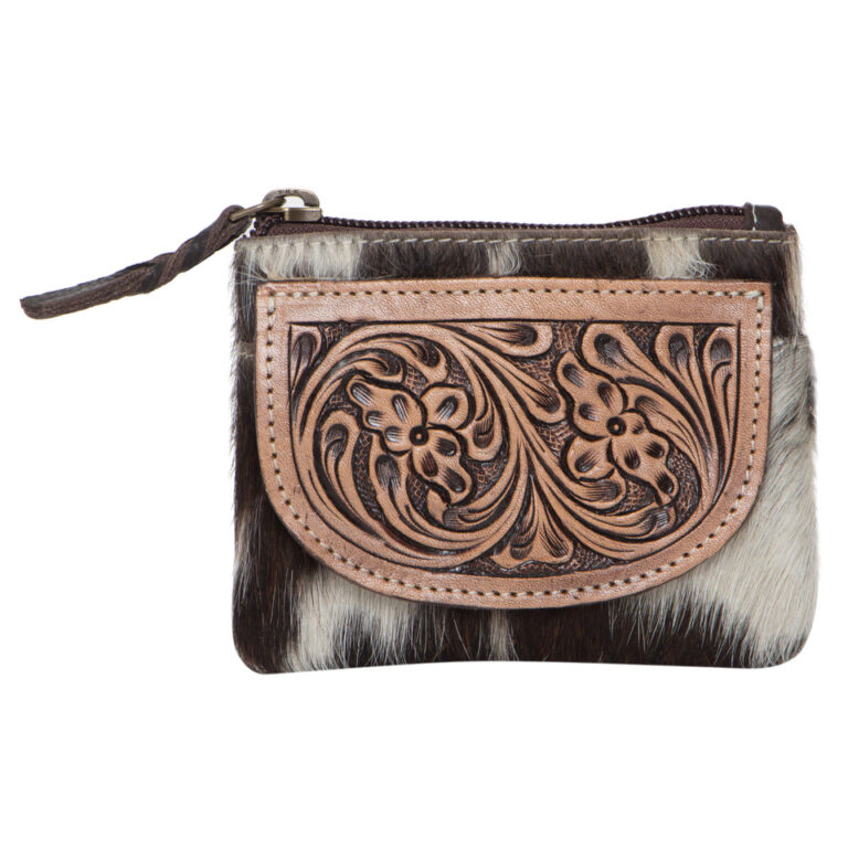 Anna – Genuine Cowhide and Leather Coin Purse