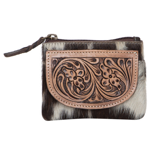Anna – Genuine Cowhide and Leather Coin Purse